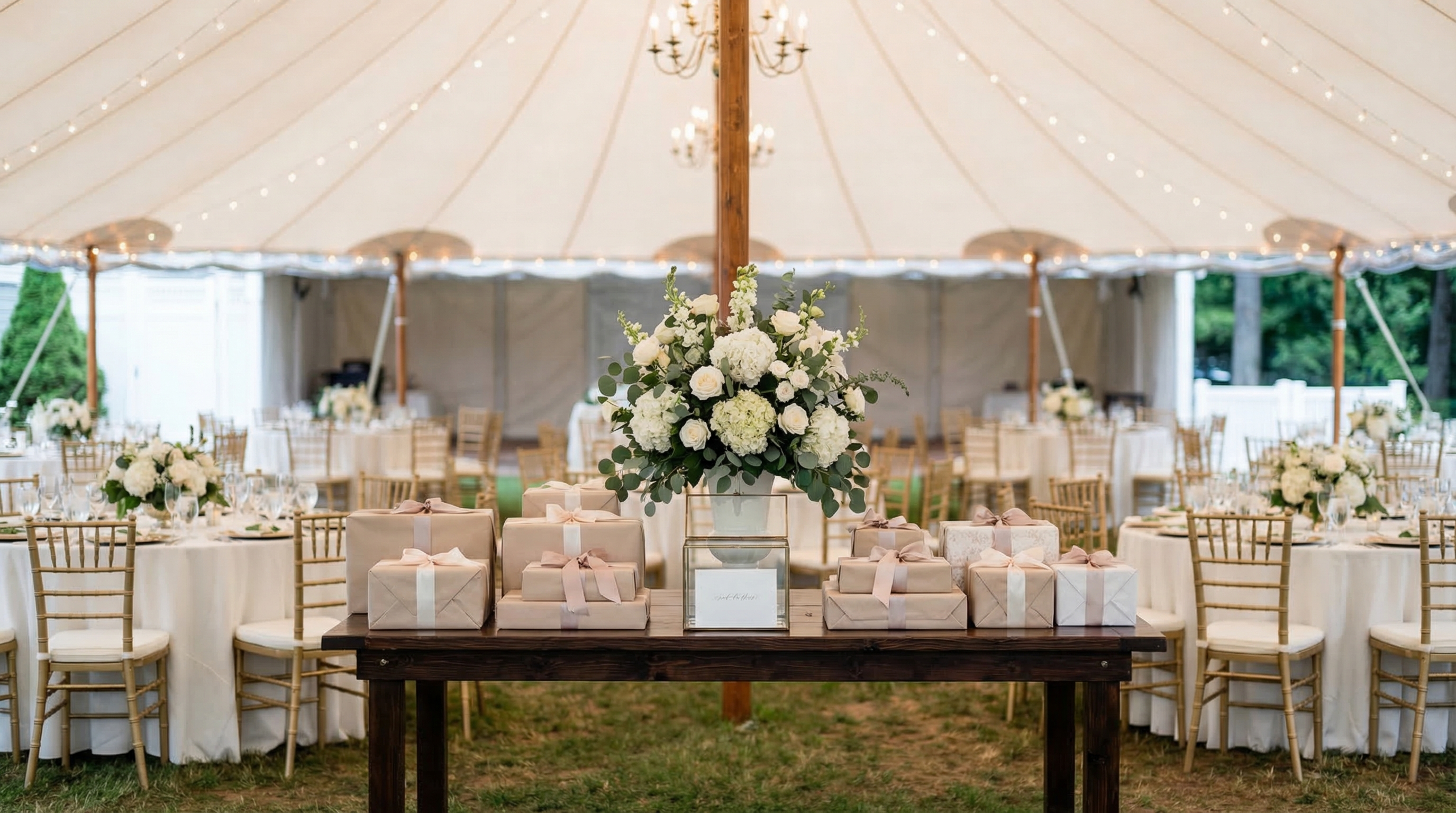 13 Wedding Gift Table Setup Ideas That'll Make Your Guests Say WOW - Event Floor Planner