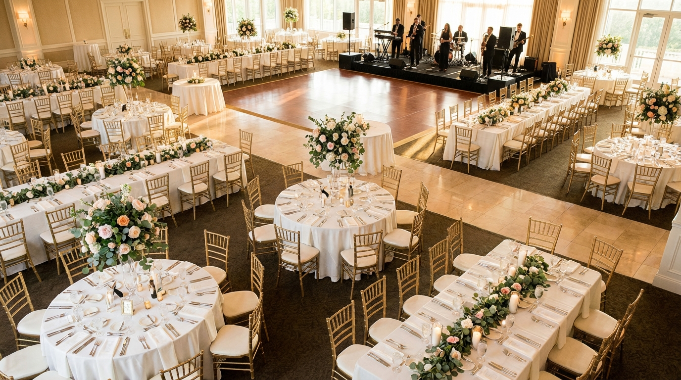 Banquet Hall Setup Ideas Layouts for Every Event Type for banquet hall setup ideas - event planning photography