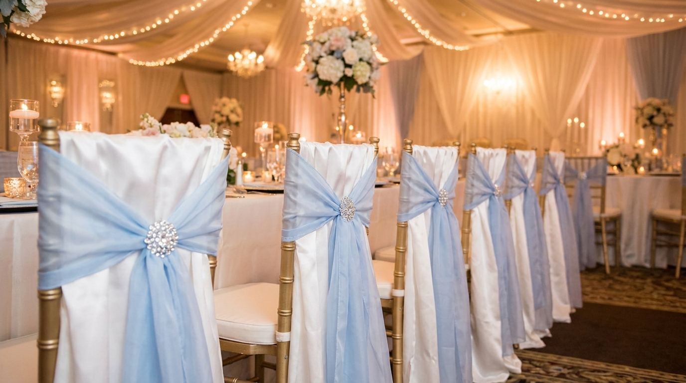 uest wedding chair covers sashes
