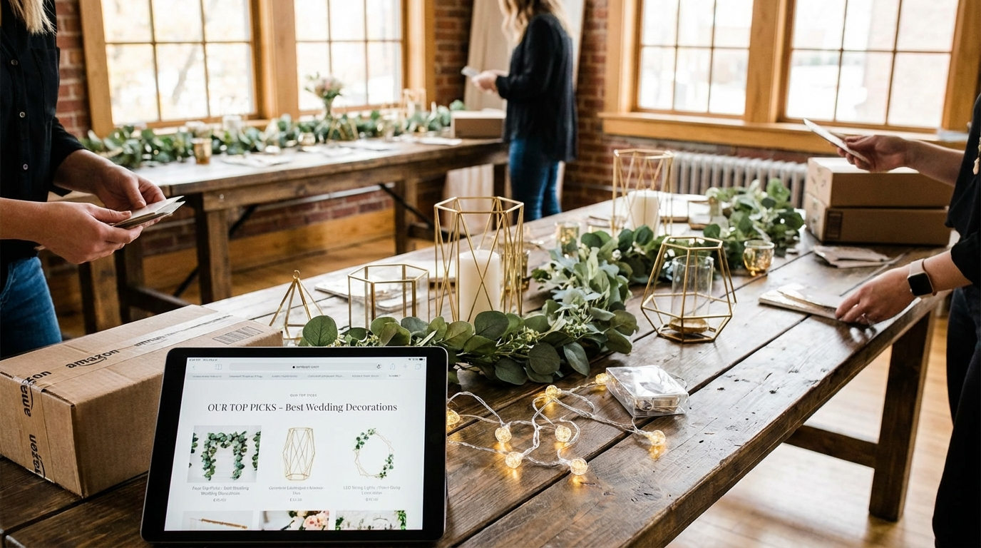 Our Top Picks for best wedding decorations on amazon - event planning photography