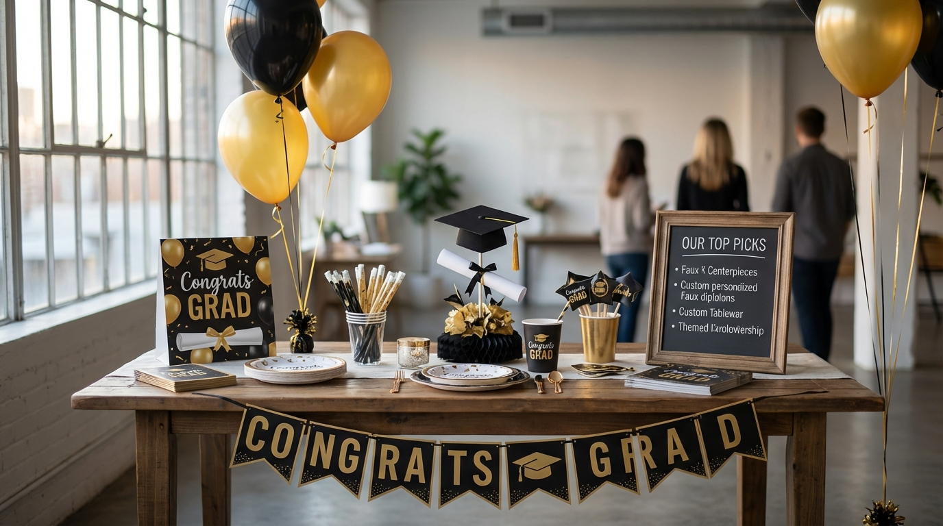 Our Top Picks for best graduation party supplies - event planning photography