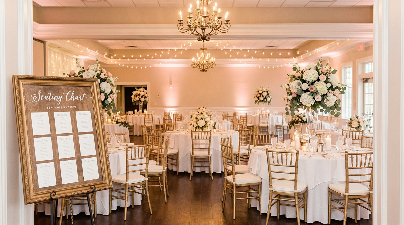 Common Wedding Seating Chart Mistakes to Avoid for how to make a wedding seating chart - event planning photography