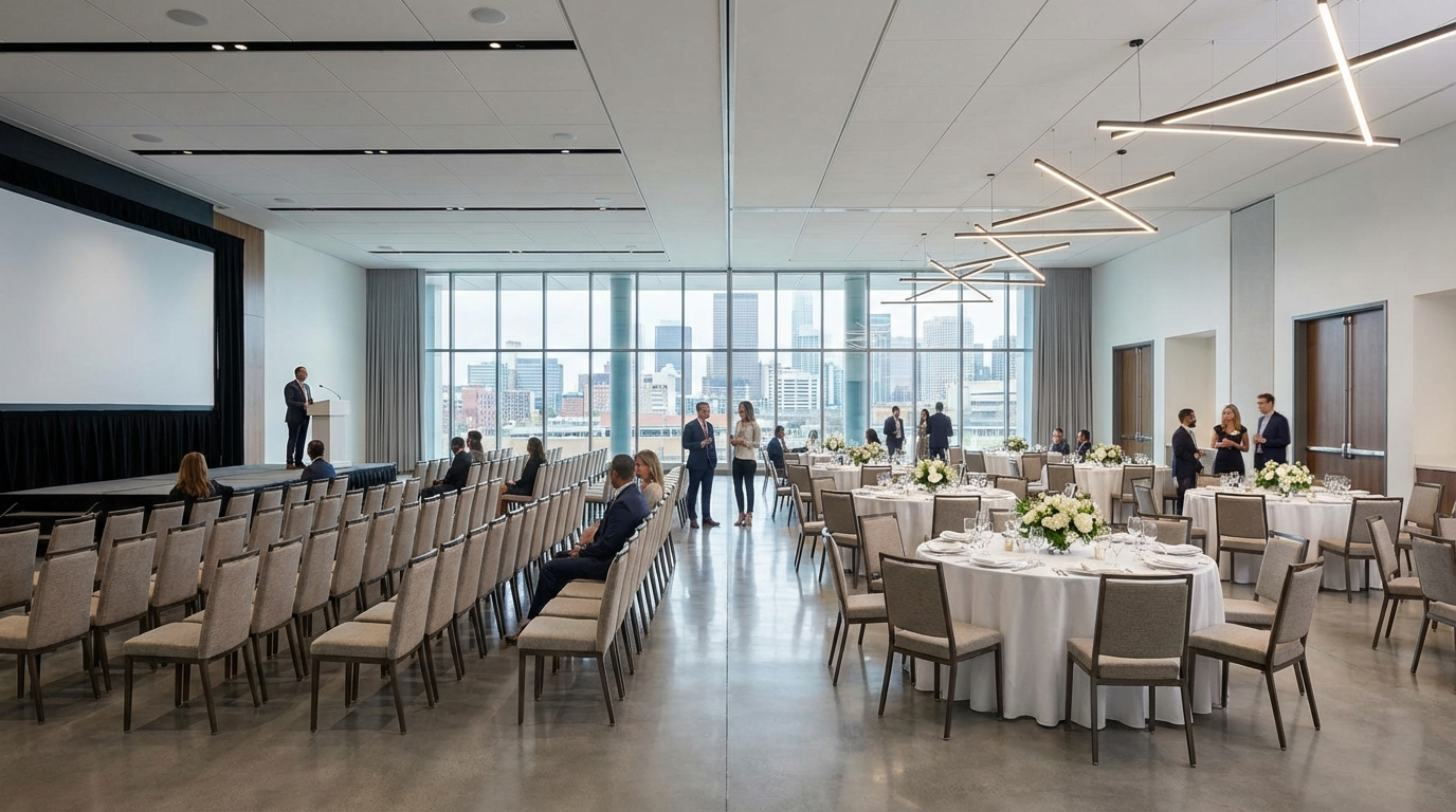 corporate event layout ideas