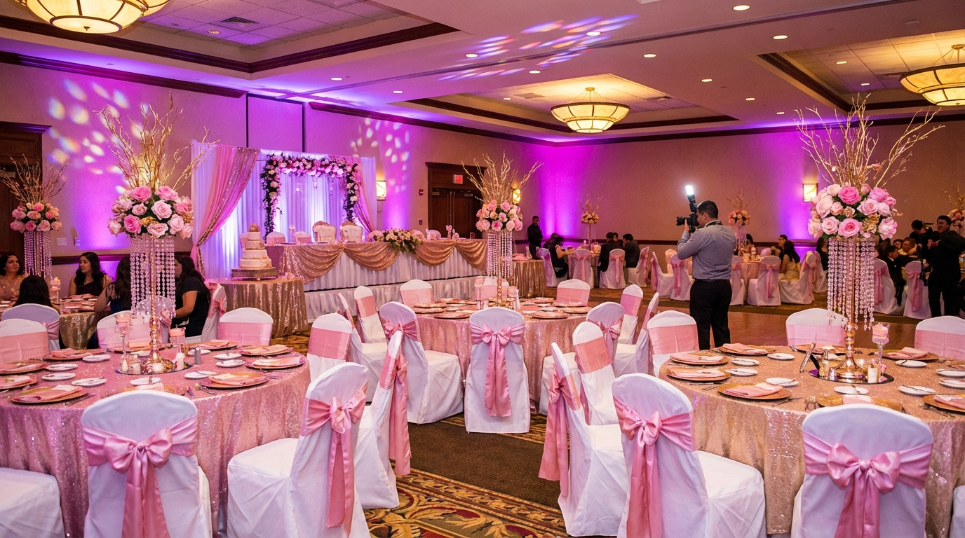 quinceanera floor plan taule setup ideas