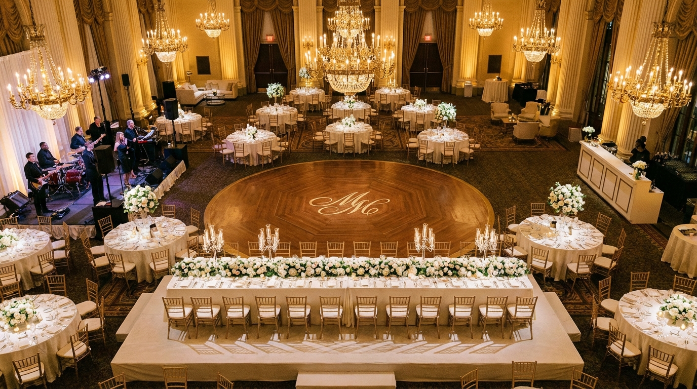wedding reception layout ideas